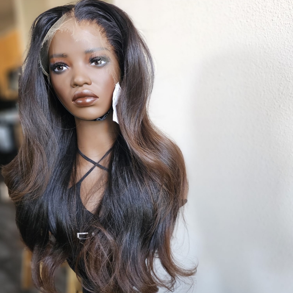 Raw human hair